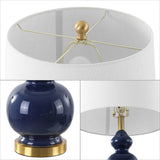 Bowen 27.5" Ceramic LED Table Lamp - JONATHAN Y