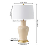 Julian 29" Ceramic LED Table Lamp