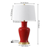 Julian 29" Ceramic LED Table Lamp