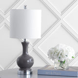 Cox 22" Glass/Metal LED Table Lamp - JONATHAN Y