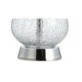 Playa 21" Metal/Bubble Glass LED Table Lamp - JONATHAN Y