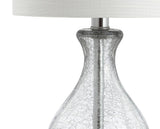 Playa 21" Metal/Bubble Glass LED Table Lamp - JONATHAN Y