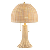 Joanie 22" Bohemian Rustic Iron LED Table Lamp