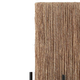 Kai 16.5" Coastal Minimalist Rattan LED Table Lamp - JONATHAN Y