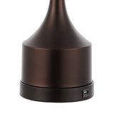 Cooper 26" Classic French Country Iron LED Table Lamp with USB Charging Port - JONATHAN Y