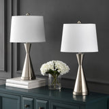 Colton 26" Classic French Country Iron LED Table Lamp with USB Charging Port - JONATHAN Y