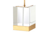 Estelle 32" LED Metal/Crystal Table Lamp - JONATHAN Y