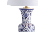 Leo 28.5" Chinoiserie LED Table Lamp - JONATHAN Y