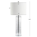 Thompson 29.5" Glass LED Table Lamp - JONATHAN Y