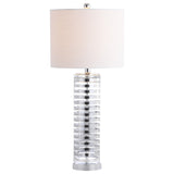 Thompson 29.5" Glass LED Table Lamp - JONATHAN Y