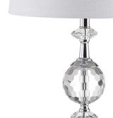 Channing 25.5" LED Crystal/Metal Table Lamp - JONATHAN Y