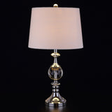 Channing 25.5" LED Crystal/Metal Table Lamp - JONATHAN Y