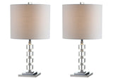 Barnard 22" LED Crystal/Metal Table Lamp - JONATHAN Y