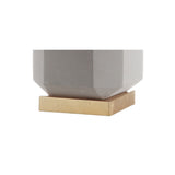 Ariel 26.5" Cement LED Table Lamp - JONATHAN Y