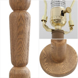 Rustara 61.5" Cottage Farmhouse Turned Resin/Iron LED Floor Lamp