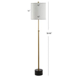 Crosby 66" Adjustable Height Metal LED Floor Lamp - JONATHAN Y