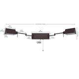 Arlo Farmhouse Industrial Single Swing Arm Plug-In or Hardwired Iron LED Wall Sconce with Pull-Chain