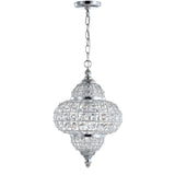 Juliette 12" Crystal/Metal LED Pendant Pendant - JONATHAN Y