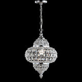 Juliette 12" Crystal/Metal LED Pendant Pendant - JONATHAN Y