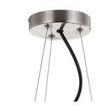 Liam 20" Metal LED Chandelier - JONATHAN Y