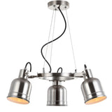 Liam 20" Metal LED Chandelier - JONATHAN Y
