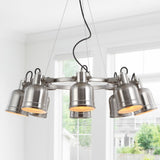 Liam 20" Metal LED Chandelier - JONATHAN Y