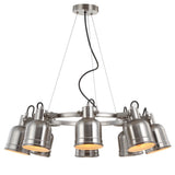 Liam 20" Metal LED Chandelier - JONATHAN Y