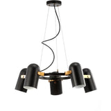 Eugenio Adjustable Metal LED Chandelier - JONATHAN Y