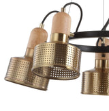 Gallery Adjustable Spotlight Metal LED Chandelier - JONATHAN Y