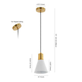 Apollo Metal LED Pendant