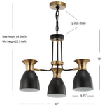 Edison Metal LED Pendant