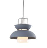 Paul 11" Farmhouse Metal LED Pendant - JONATHAN Y