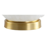 Ilsa 22" Dotted Glass/Metal LED Table Lamp - JONATHAN Y