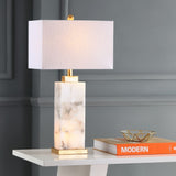Elizabeth 27.5" Alabaster LED Table Lamp