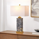 Elizabeth 27.5" Alabaster LED Table Lamp