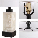 Eloise 23" Alabaster/Metal LED Table Lamp