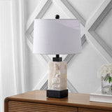 Eloise 23" Alabaster/Metal LED Table Lamp