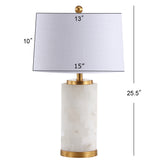 Eliza 25.5" Alabaster LED Table Lamp