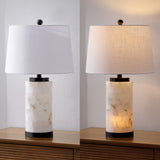 Eliza 25.5" Alabaster LED Table Lamp