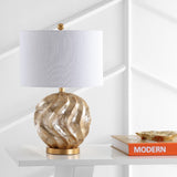 Versailles 24" Sphere Sea Shell LED Table Lamp - JONATHAN Y