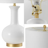 Brussels 27" Ceramic/Metal LED Table Lamp