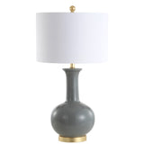 Brussels 27" Ceramic/Metal LED Table Lamp - JONATHAN Y