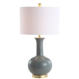 Brussels 27" Ceramic/Metal LED Table Lamp - JONATHAN Y
