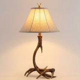Antler 27.5" Rustic Resin LED Table Lamp Brown – MAIN-ROOM