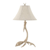Antler 27.5" Rustic Resin LED Table Lamp - JONATHAN Y