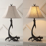 Antler 27.5" Rustic Resin LED Table Lamp - JONATHAN Y