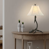 Antler 27.5" Rustic Resin LED Table Lamp - JONATHAN Y