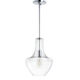 Watts Glass/Metal LED Pendant - JONATHAN Y