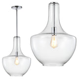 Watts Glass/Metal LED Pendant