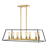 Lloyd Farmhouse Industrial Iron LED Pendant